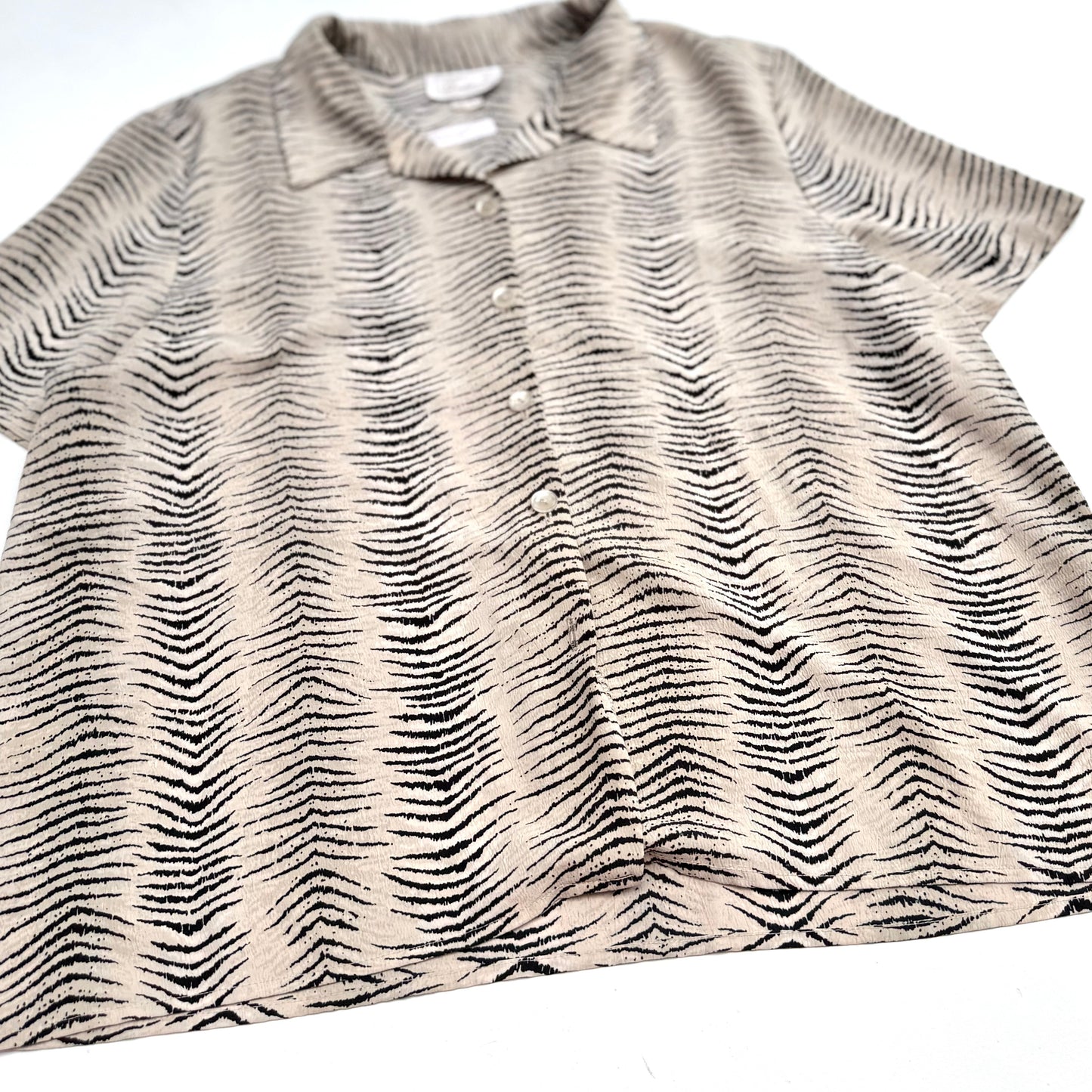 Vintage Tradition, Animal Print Button Down Shirt