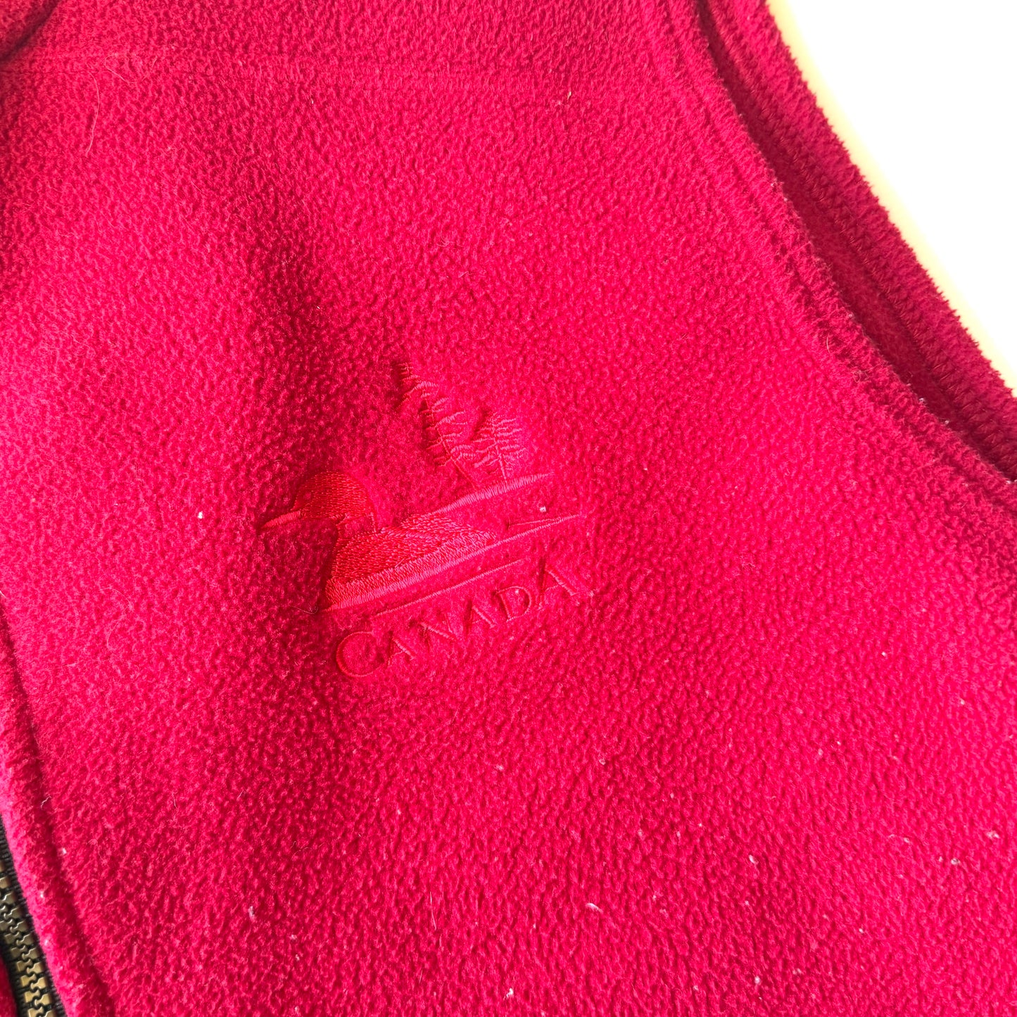 Vintage Marshlands Canada, Red Vest