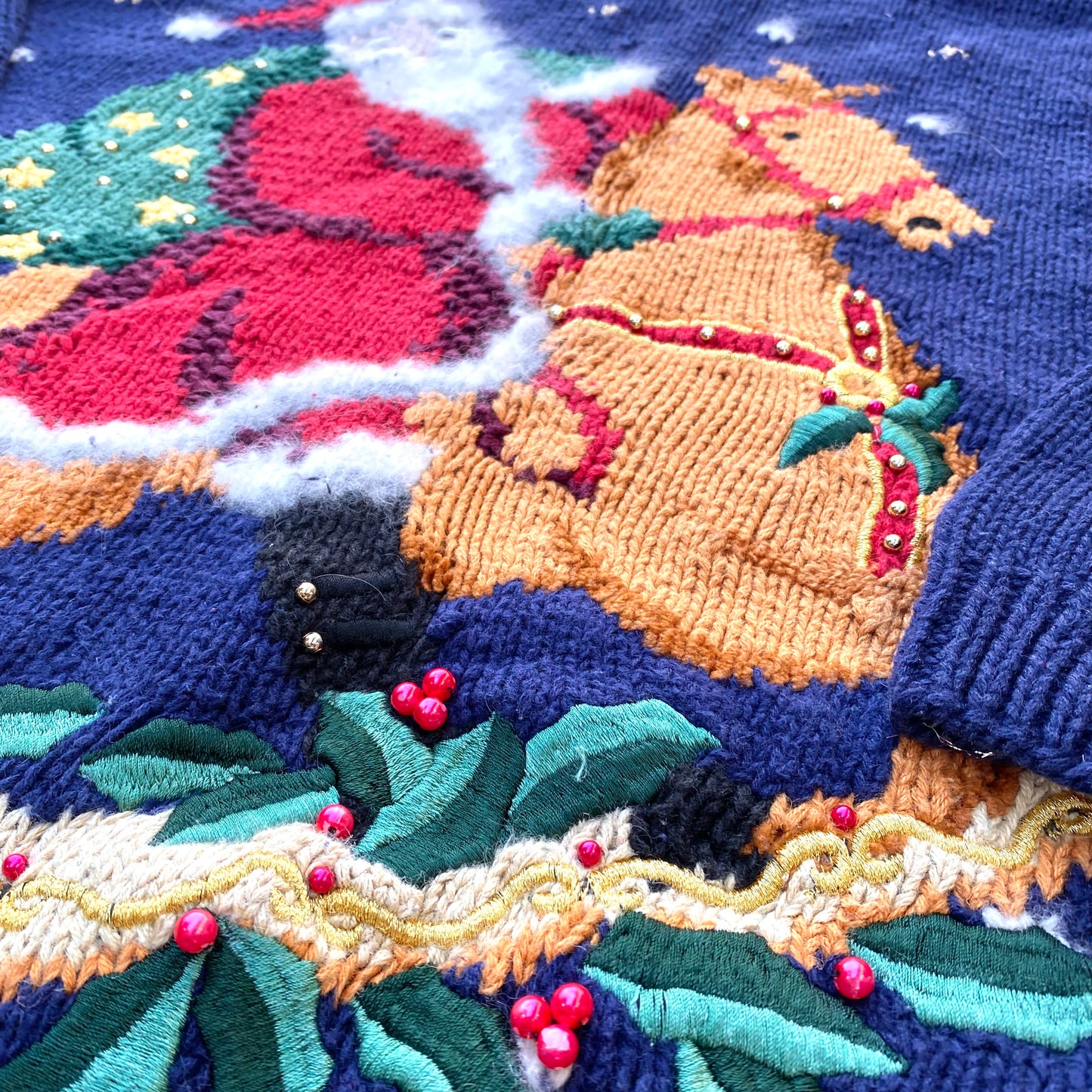 Vintage Romanesque Holiday Sweater