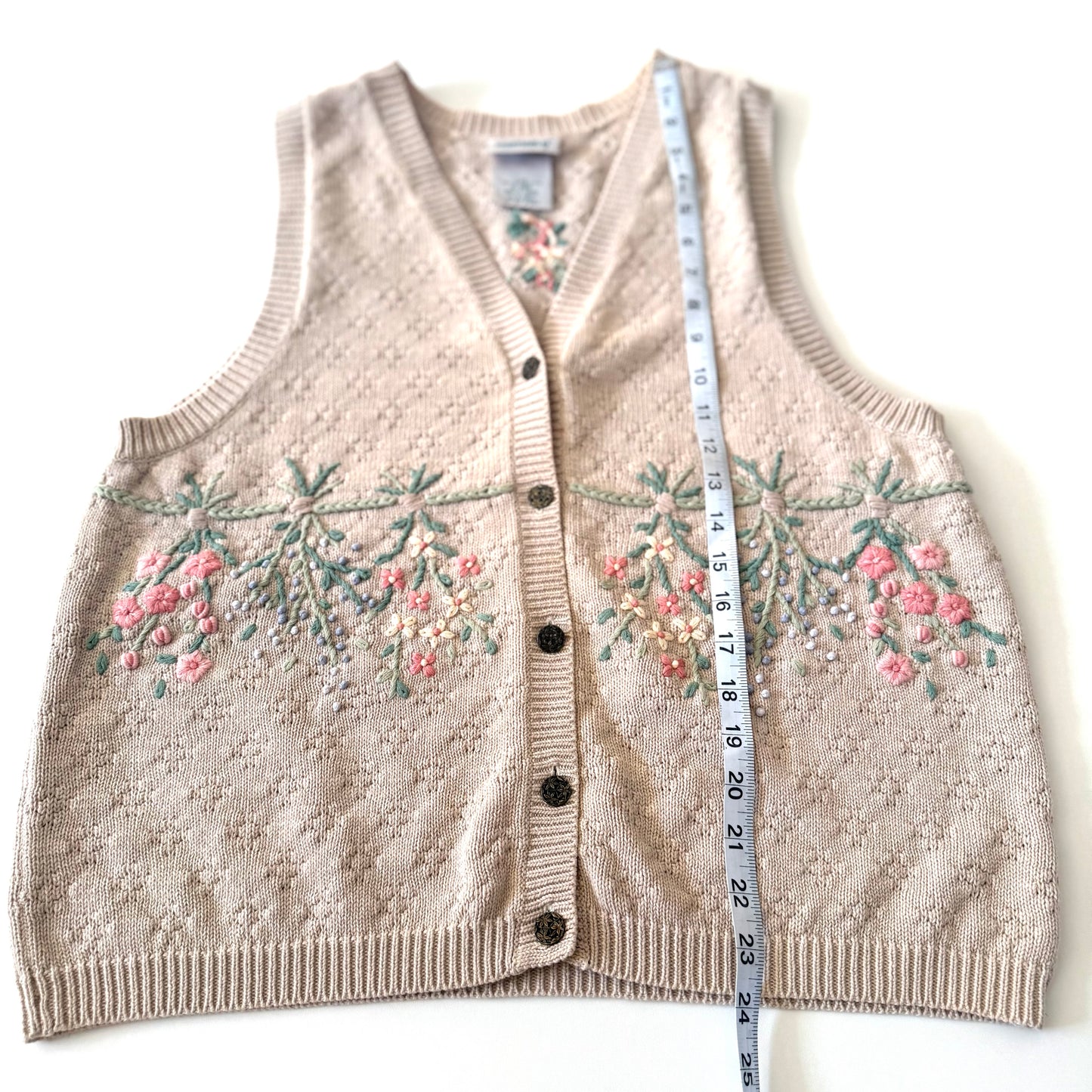 Vintage Northern Reflections, Floral Vest
