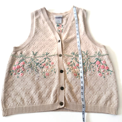 Vintage Northern Reflections, Floral Vest