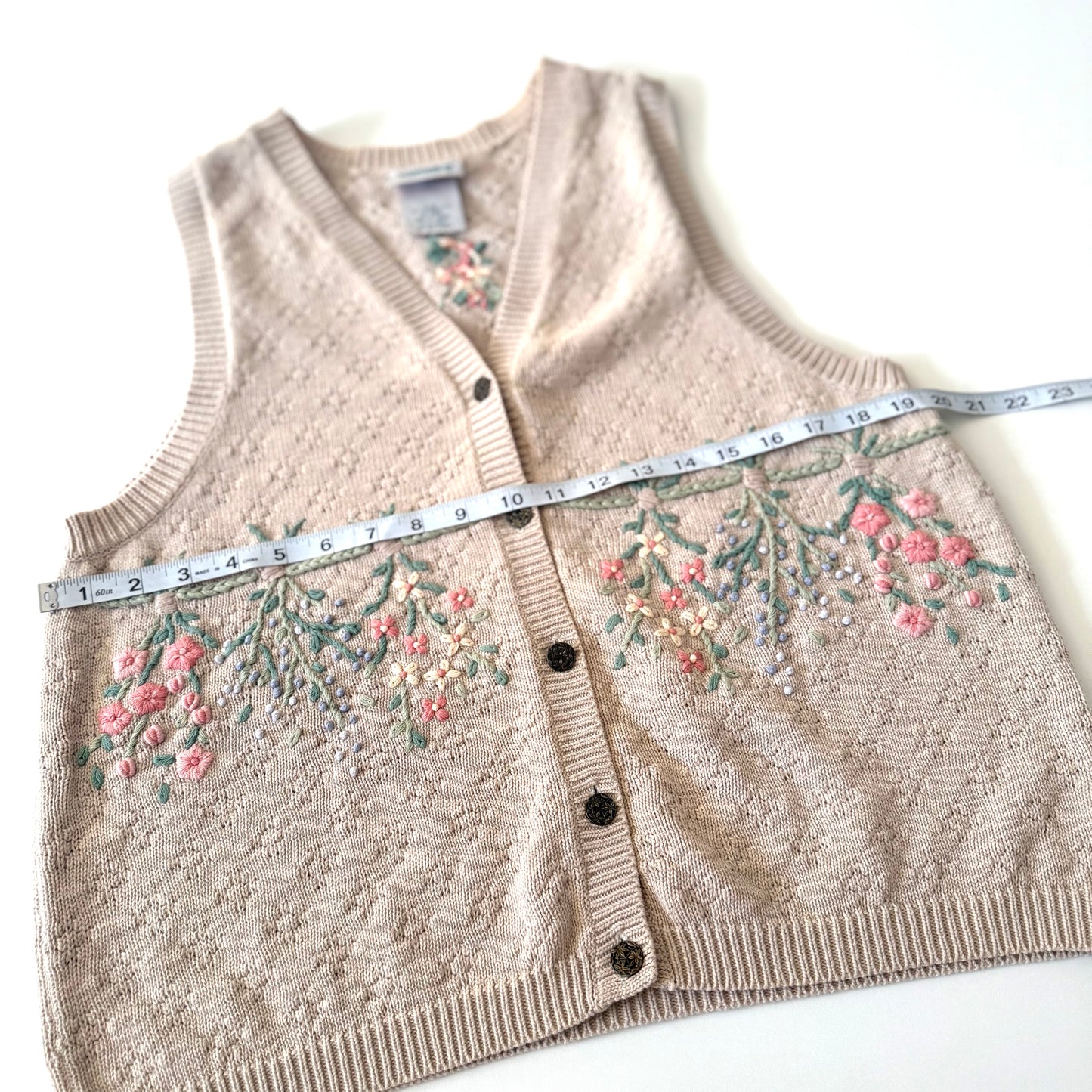 Vintage Northern Reflections, Floral Vest