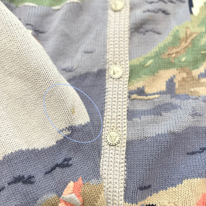 Vintage Northern Treasures, Lighthouse / Sailing Cardigan