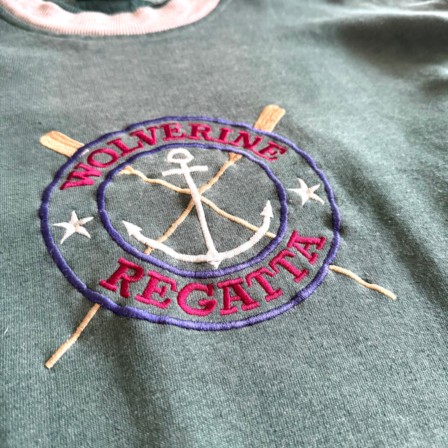 Vintage Wolverine, Nautical Sweatshirt