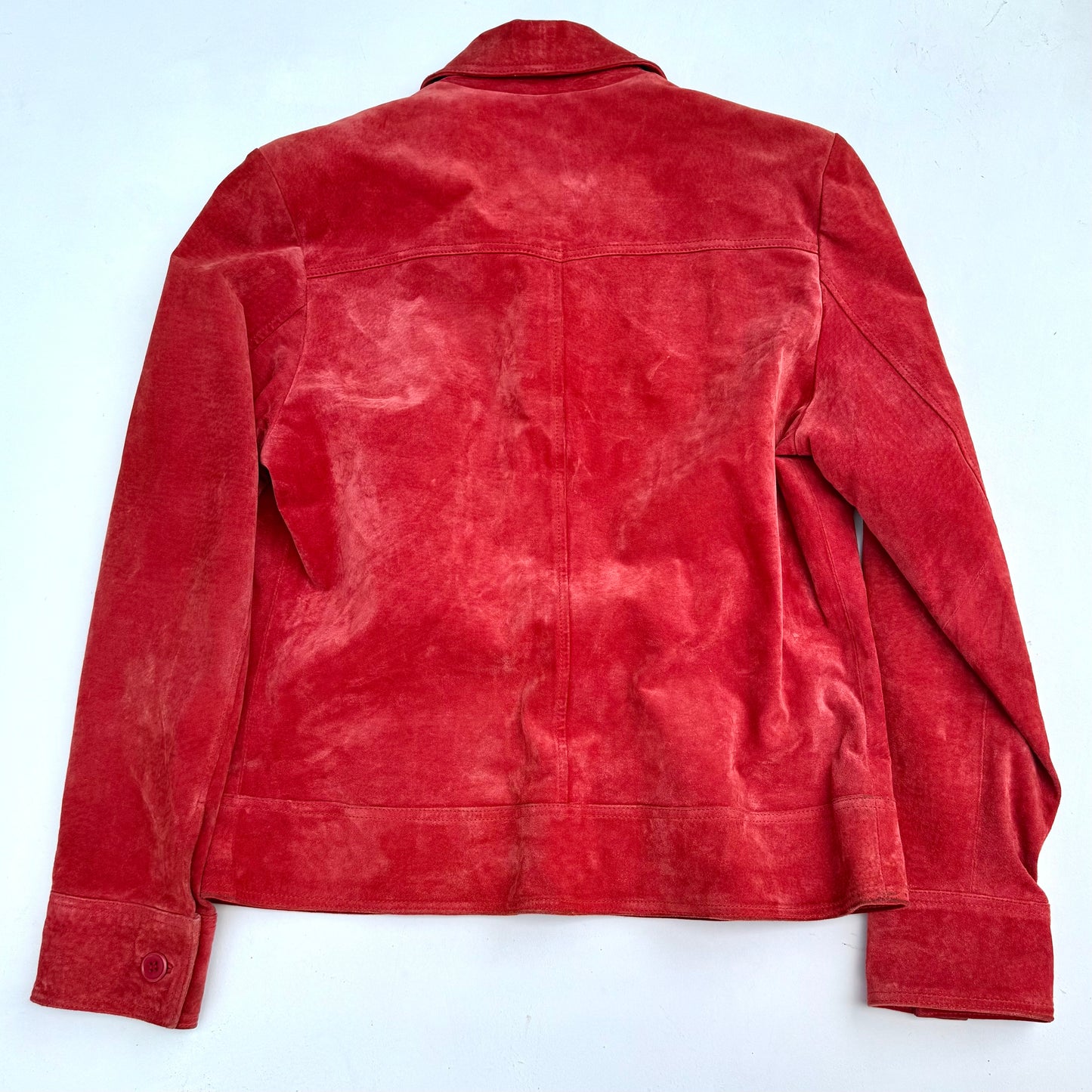 Secondhand Nauge, Leather Suede Jacket