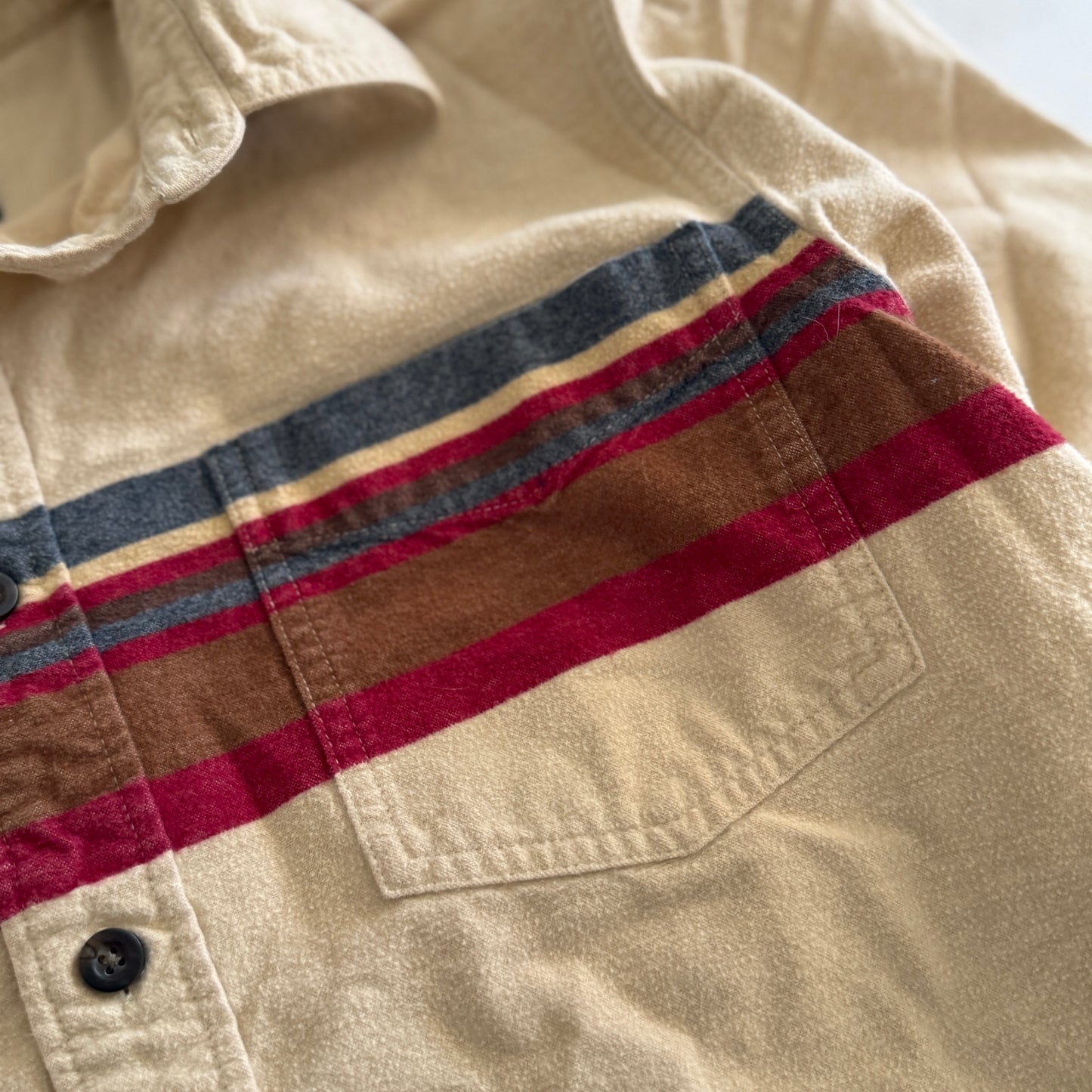Secondhand Eddie Bauer, Western Style Button Down Shirt