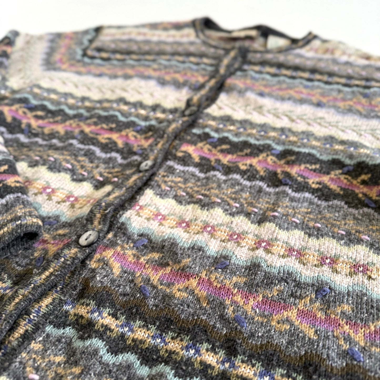 Vintage Northern Reflections, Wool Blend Cardigan