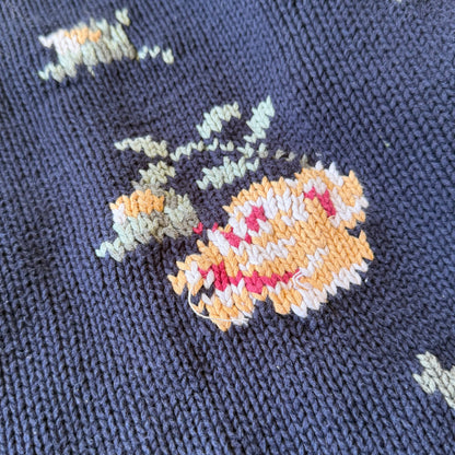 Secondhand Eddie Bauer, Petite Flower Sweater
