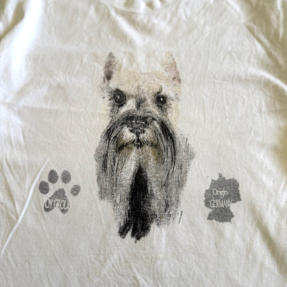 Vintage Schnauzer Dog T-Shirt