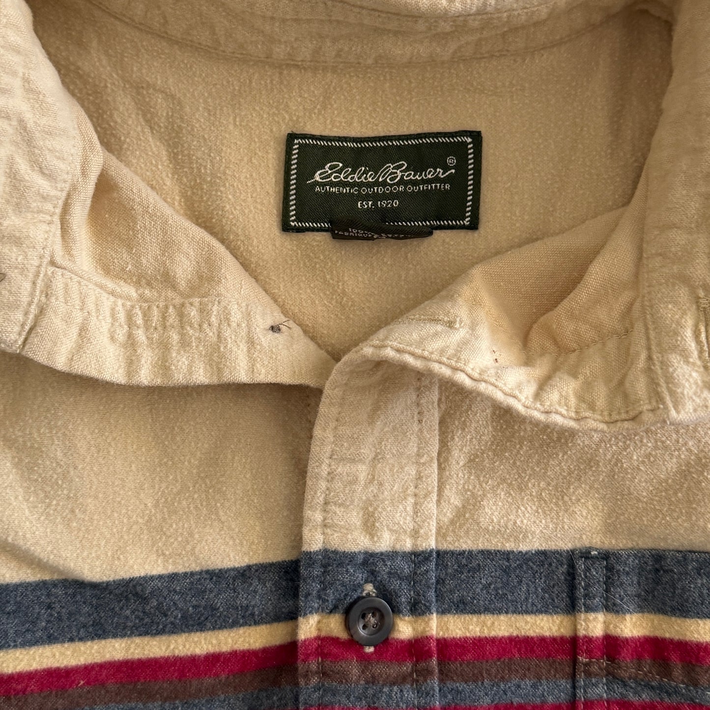 Secondhand Eddie Bauer, Western Style Button Down Shirt