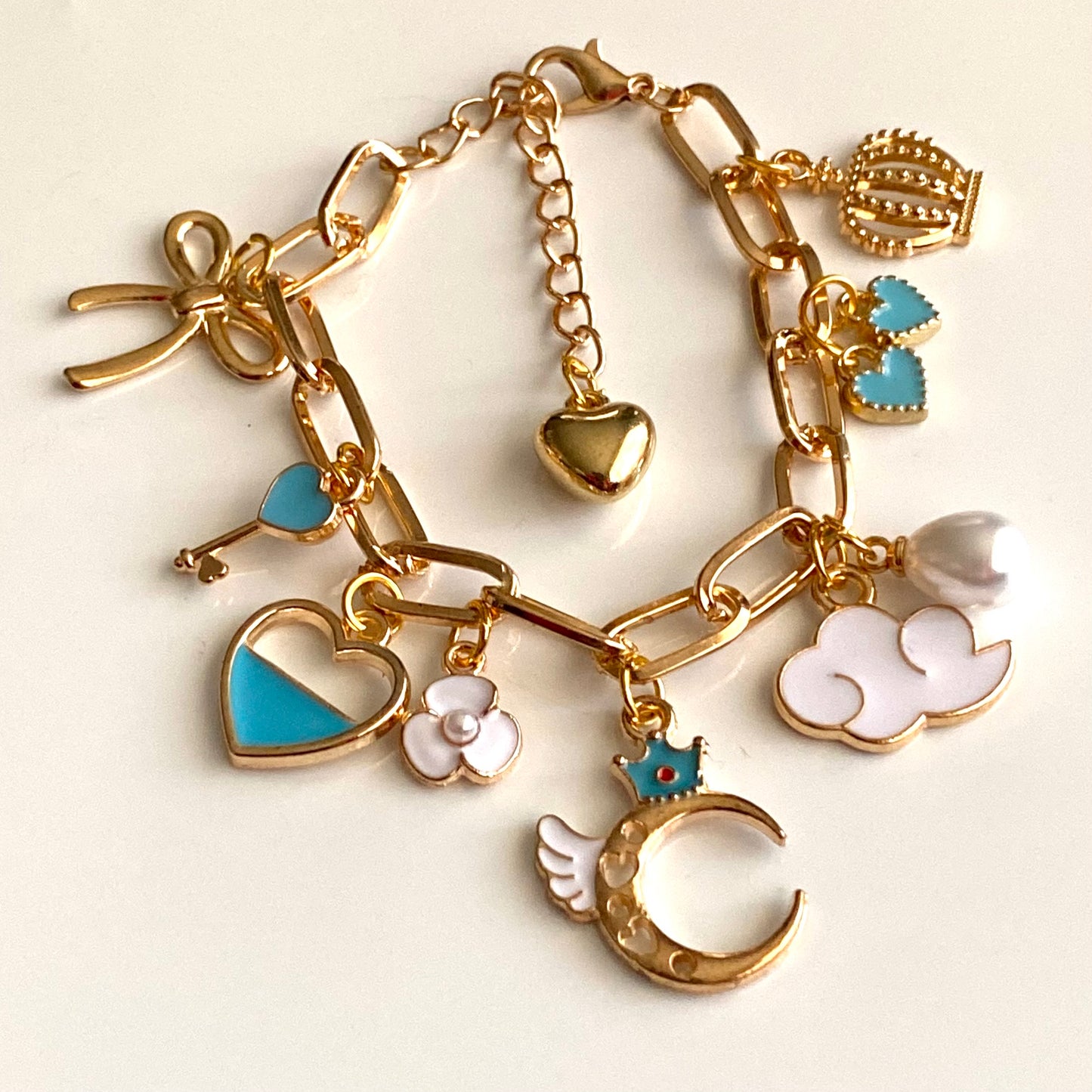 Handmade Charm Bracelet Y2K Style