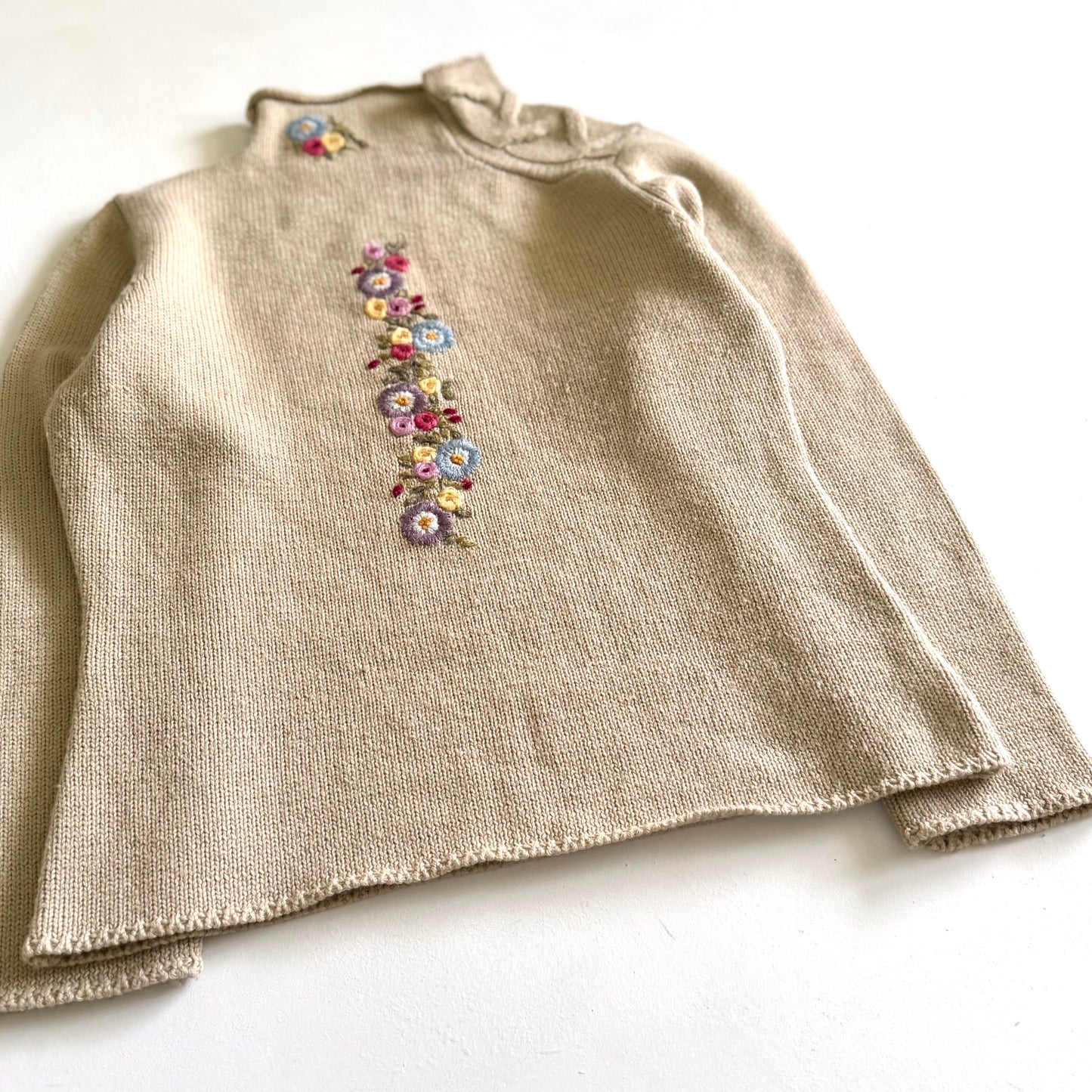 Vintage Jiayang, Floral Sweater