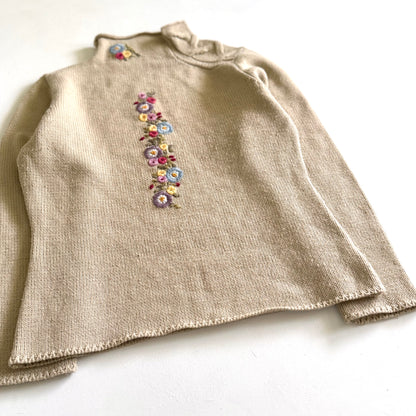 Vintage Jiayang, Floral Sweater