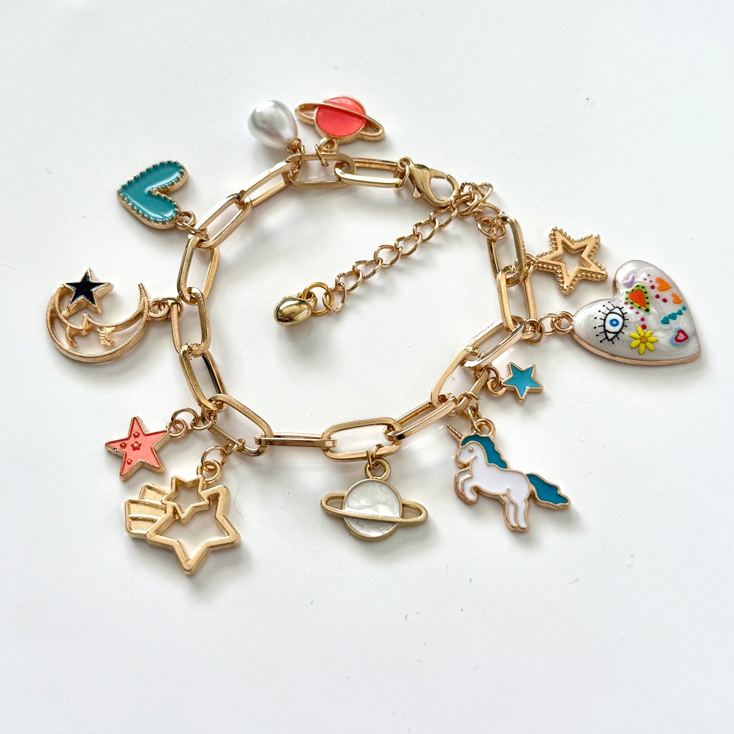 Handmade Y2K Style Charm Bracelet