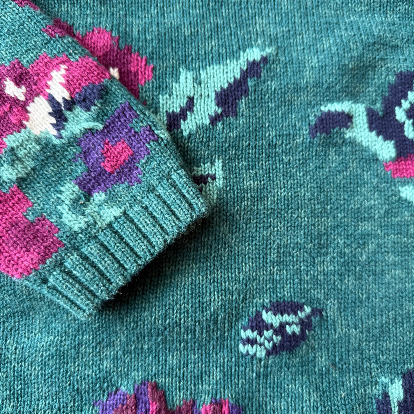 Vintage Northern Reflections, Floral Sweater