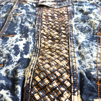 Vintage Acid Wash Denim Jacket