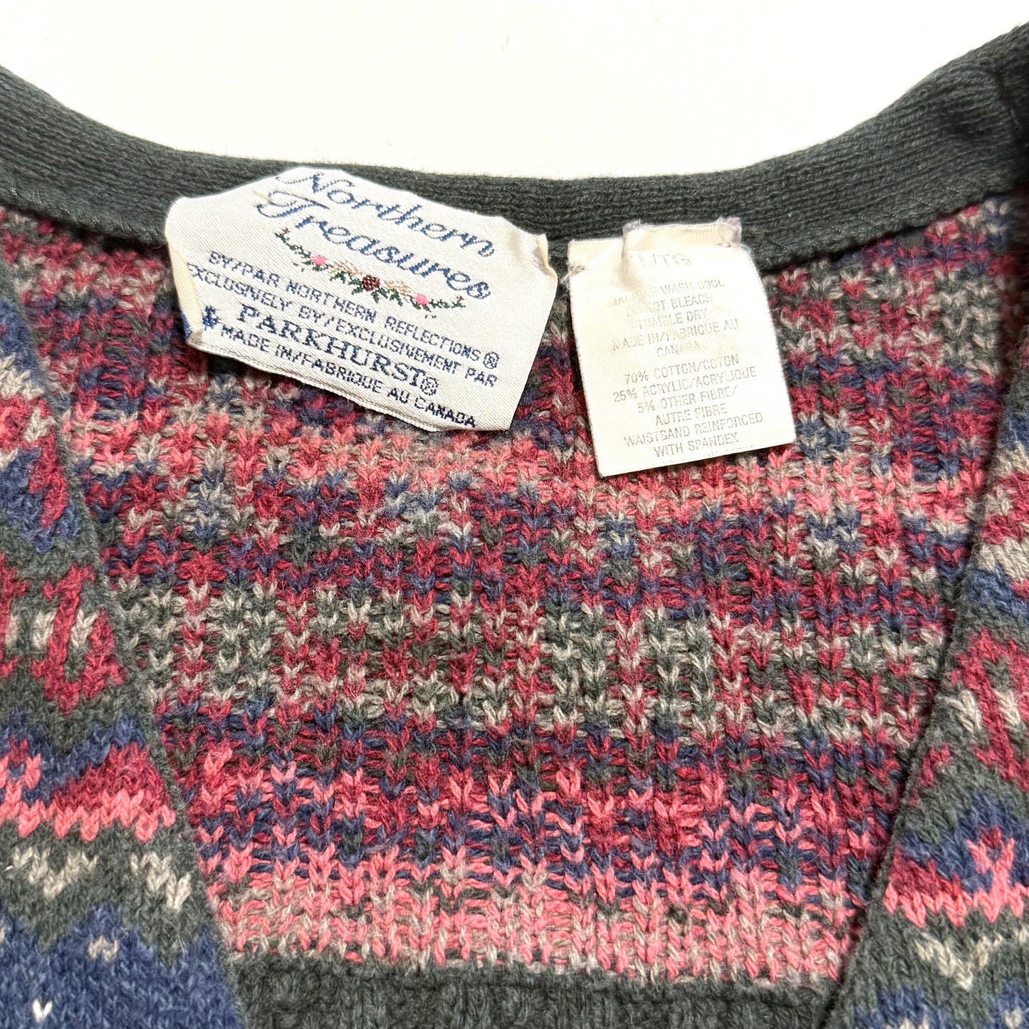 Vintage Northern Treasures, Moose & Mountain Vest