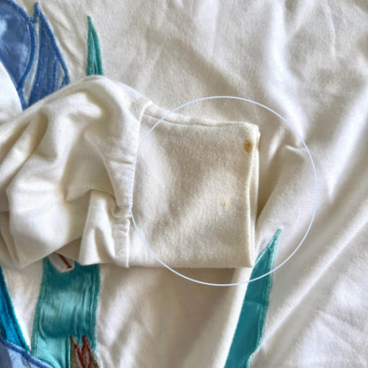 Vintage Tamra, Blue Iris Top