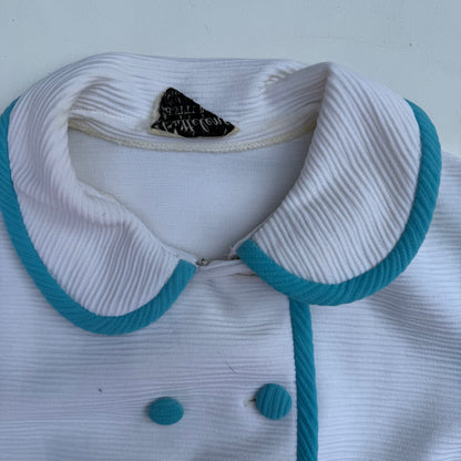 Vintage Butte Knit, Button Down 1960's Style Shirt