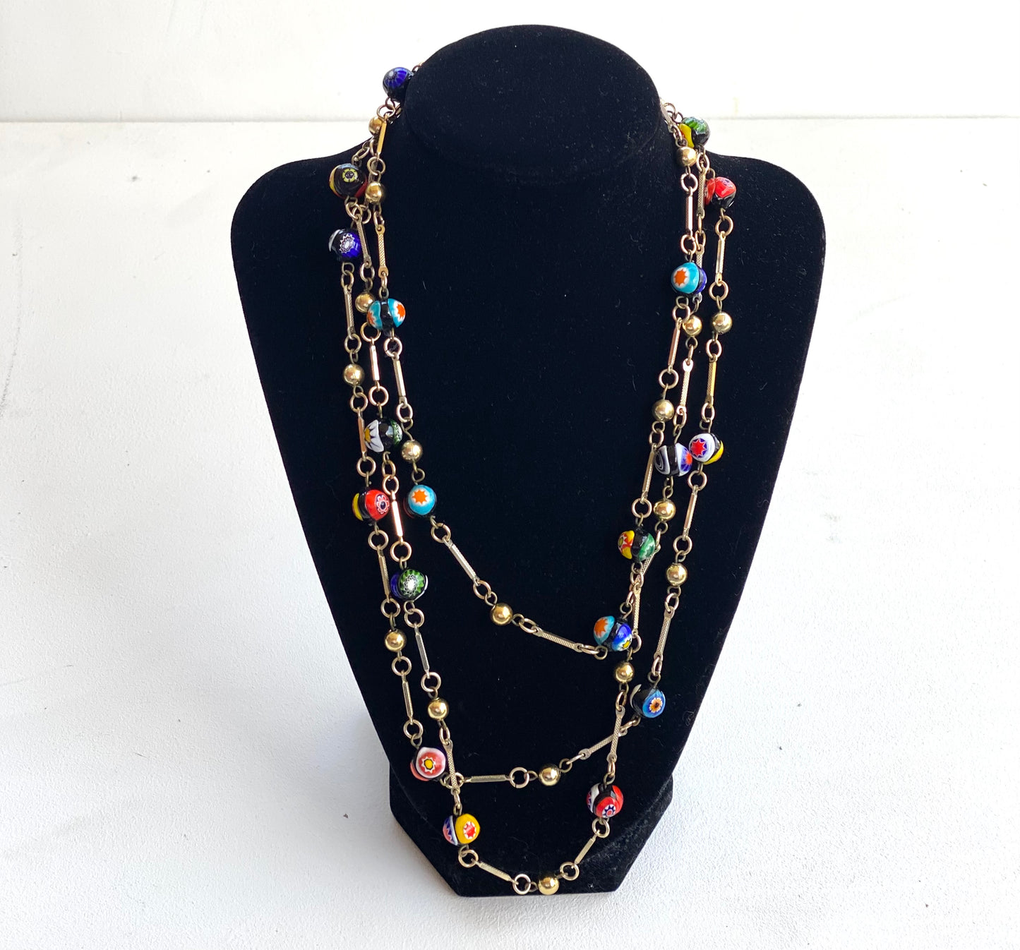 Glass Beaded Secondhand Necklace