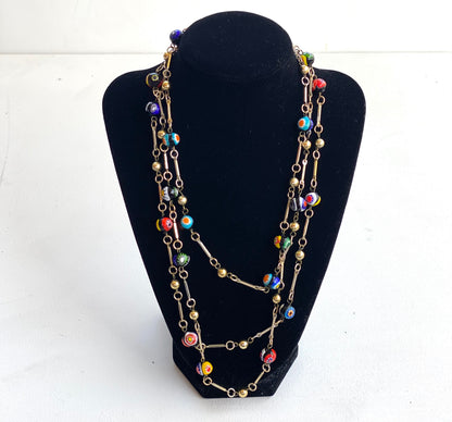 Glass Beaded Secondhand Necklace