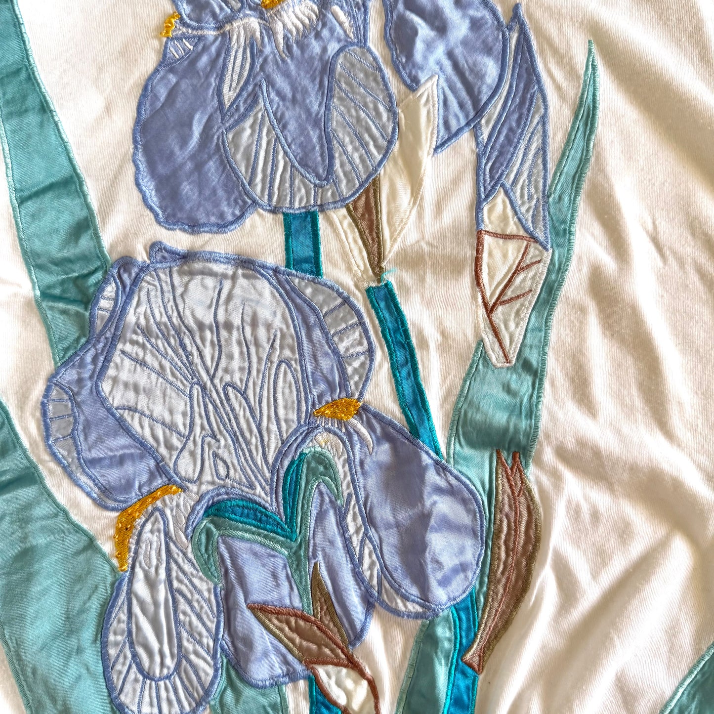 Vintage Tamra, Blue Iris Top