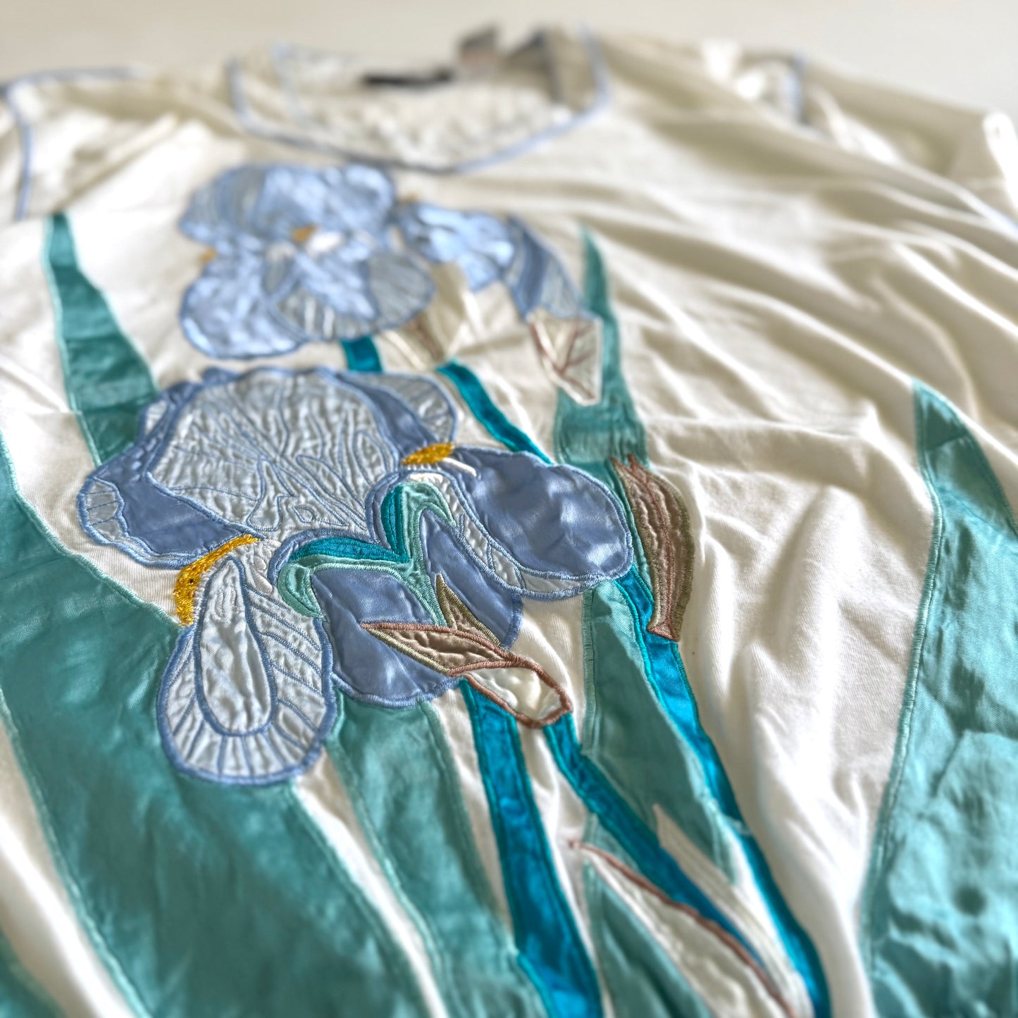 Vintage Tamra, Blue Iris Top