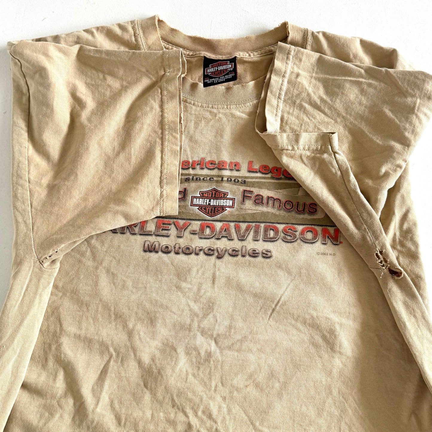 Vintage Harley-Davidson, Oshawa Distressed T-shirt