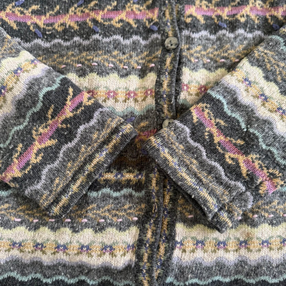 Vintage Northern Reflections, Wool Blend Cardigan