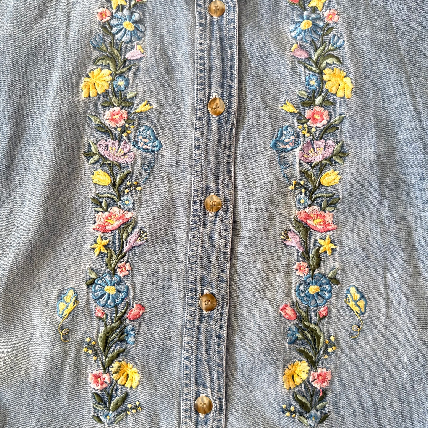 Secondhand Bobbie Brooks, Denim Short Sleeve
