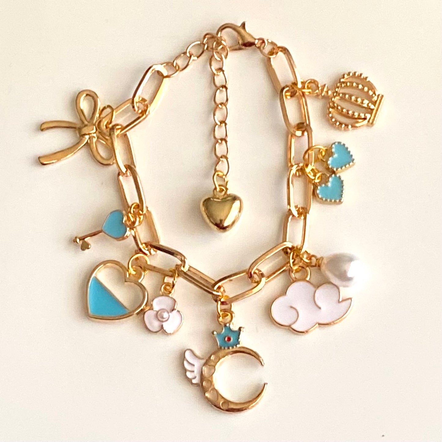 Handmade Charm Bracelet Y2K Style
