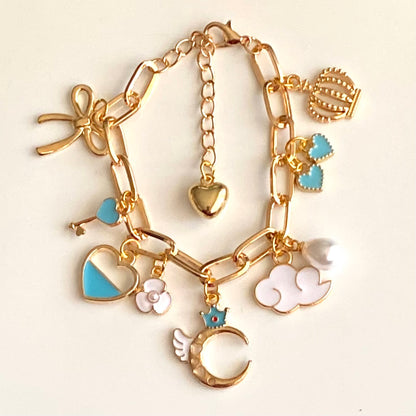 Handmade Charm Bracelet Y2K Style