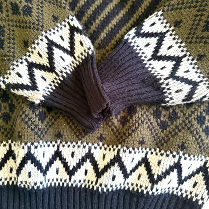 Vintage Fellini, 1990's Style Grandpa Sweater