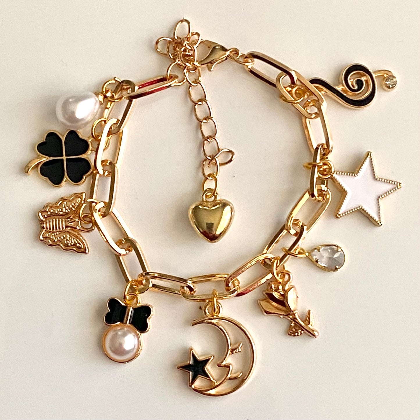 Handmade Charm Bracelet Y2K Style