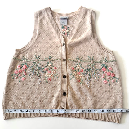 Vintage Northern Reflections, Floral Vest