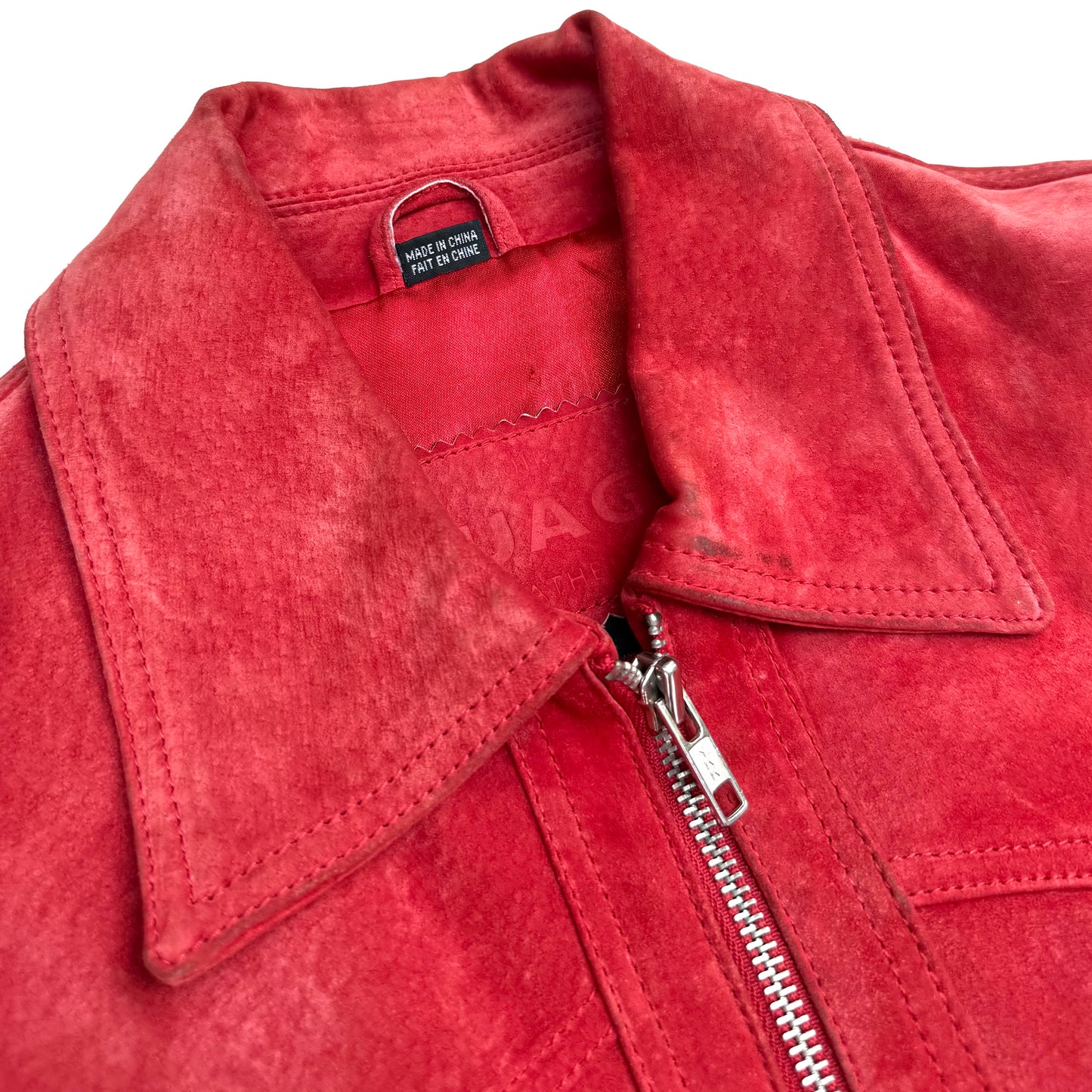 Secondhand Nauge, Leather Suede Jacket