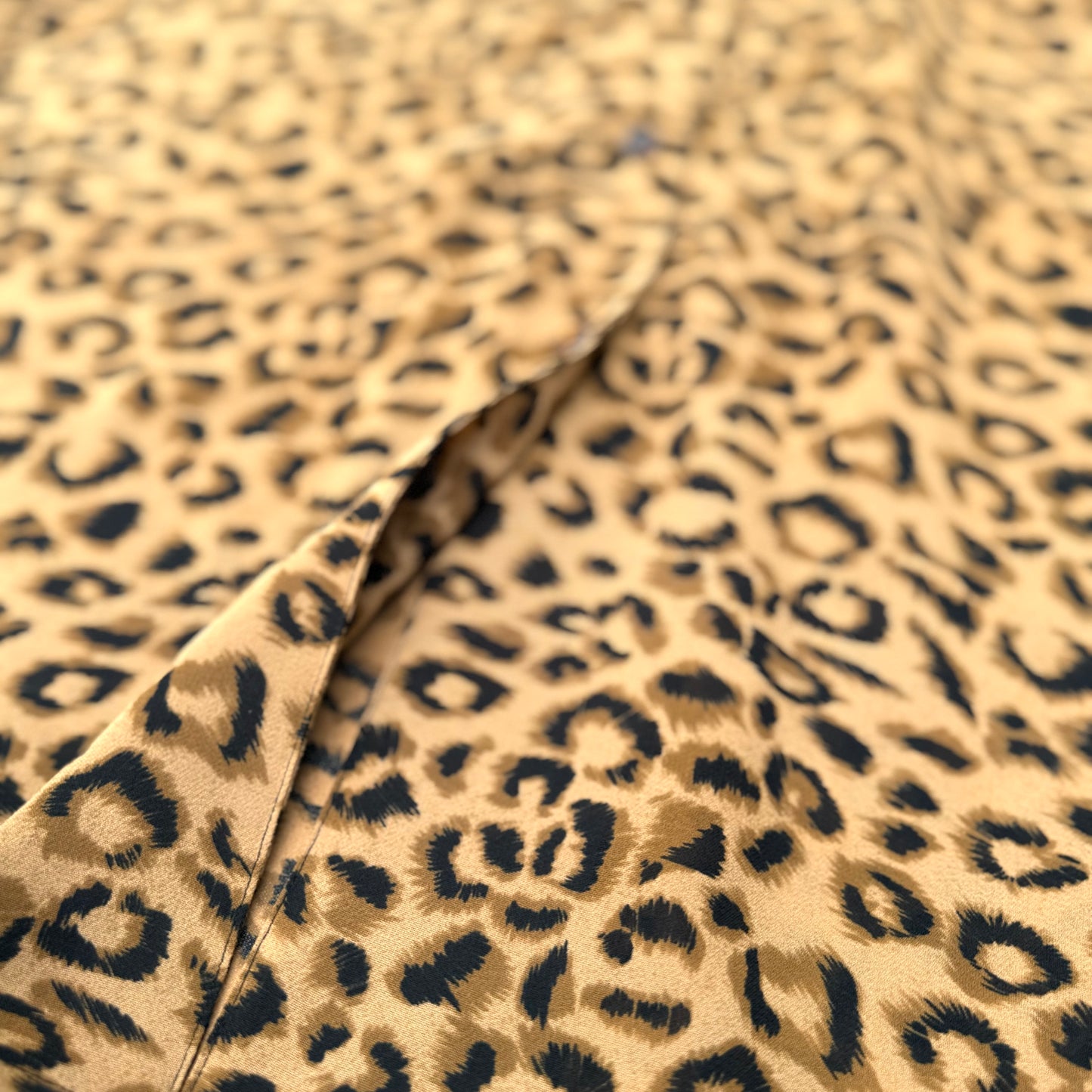 Vintage Bianca Nygard, Animal Print Button Down Short Sleeve Shirt