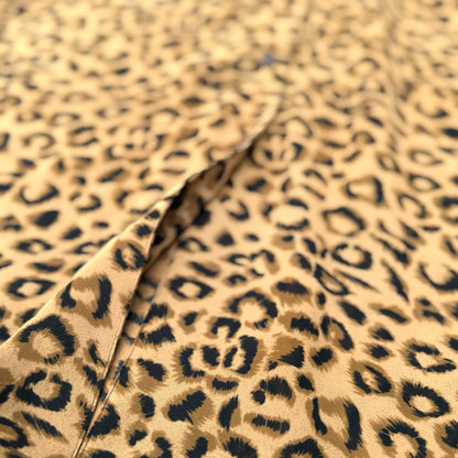 Vintage Bianca Nygard, Animal Print Button Down Short Sleeve Shirt