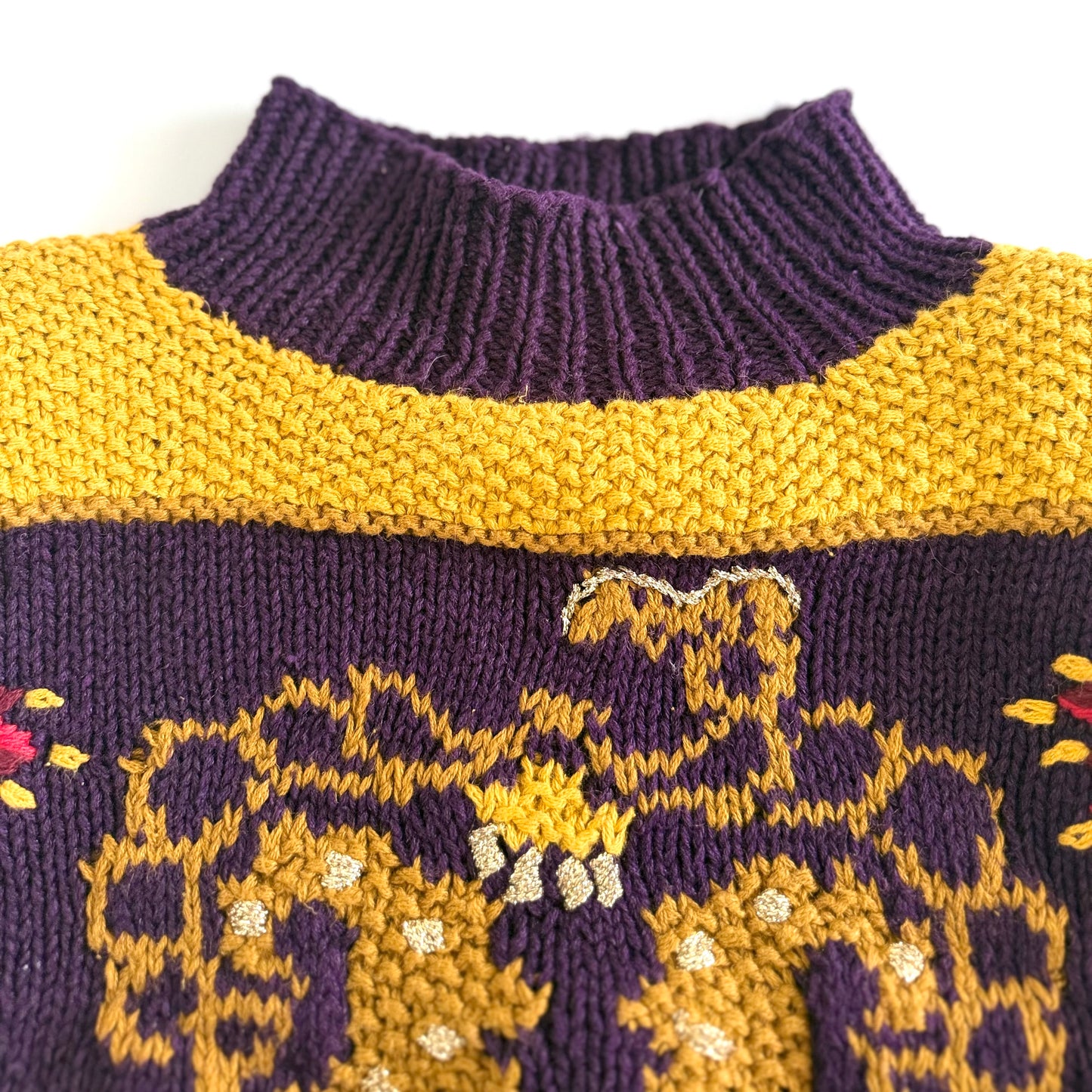 Vintage Bronte, Knitted by Hand Sweater