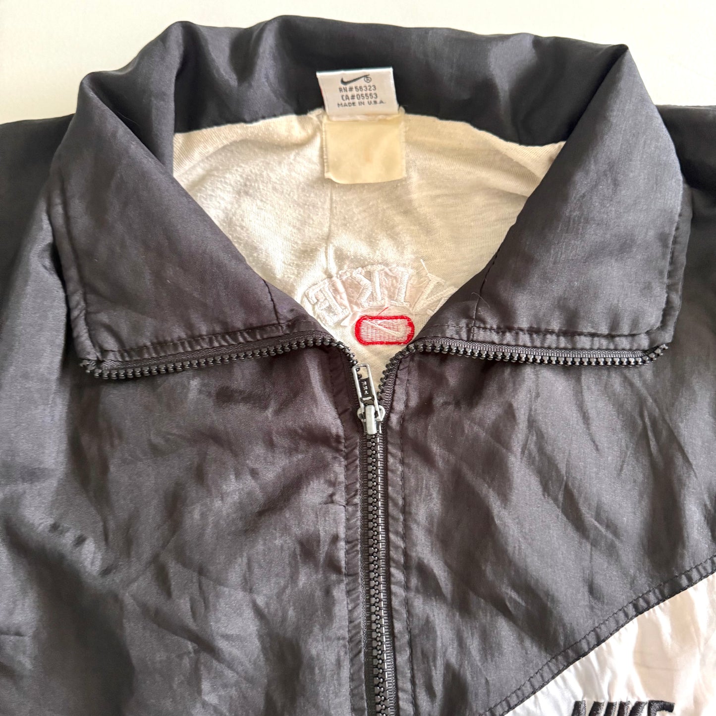 Vintage Nike, 90's Big Swoosh Windbreaker