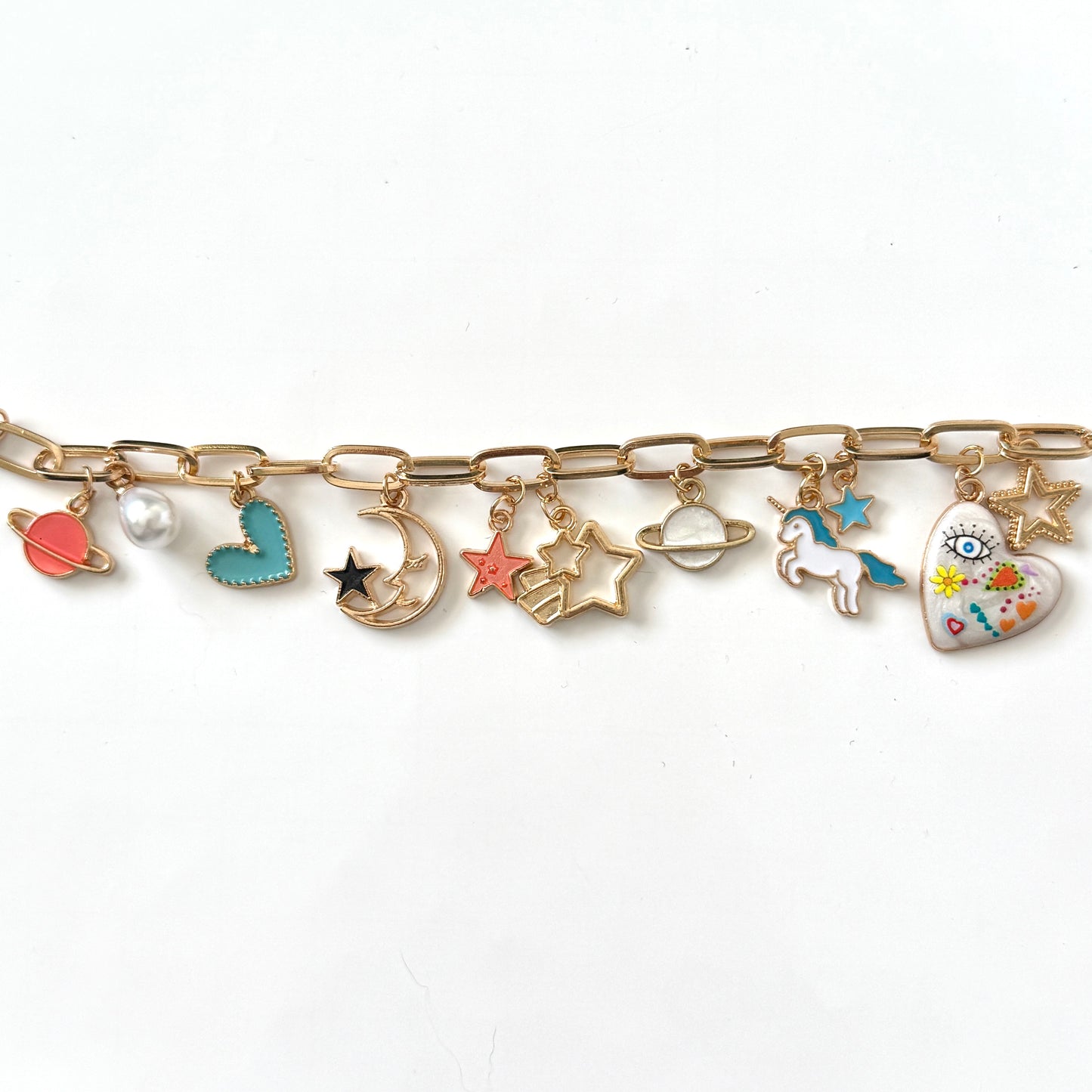 Handmade Y2K Style Charm Bracelet