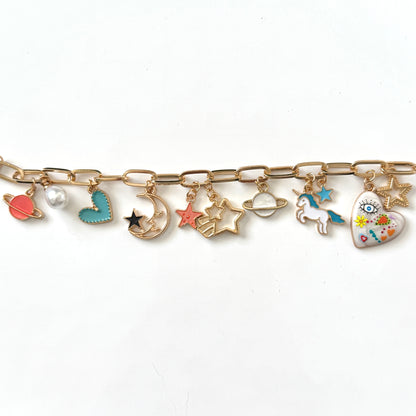 Handmade Y2K Style Charm Bracelet
