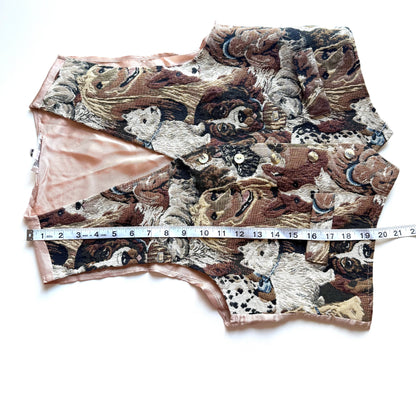 Vintage Cleo, Tapestry Dog Vest