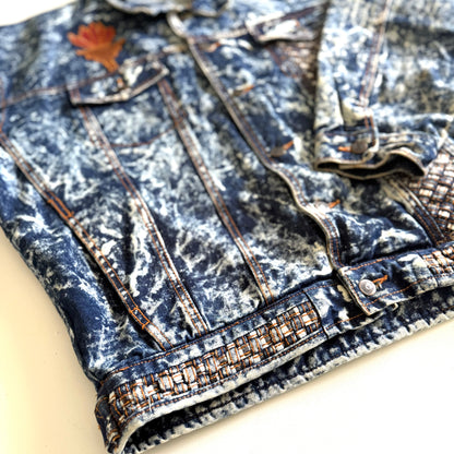 Vintage Acid Wash Denim Jacket