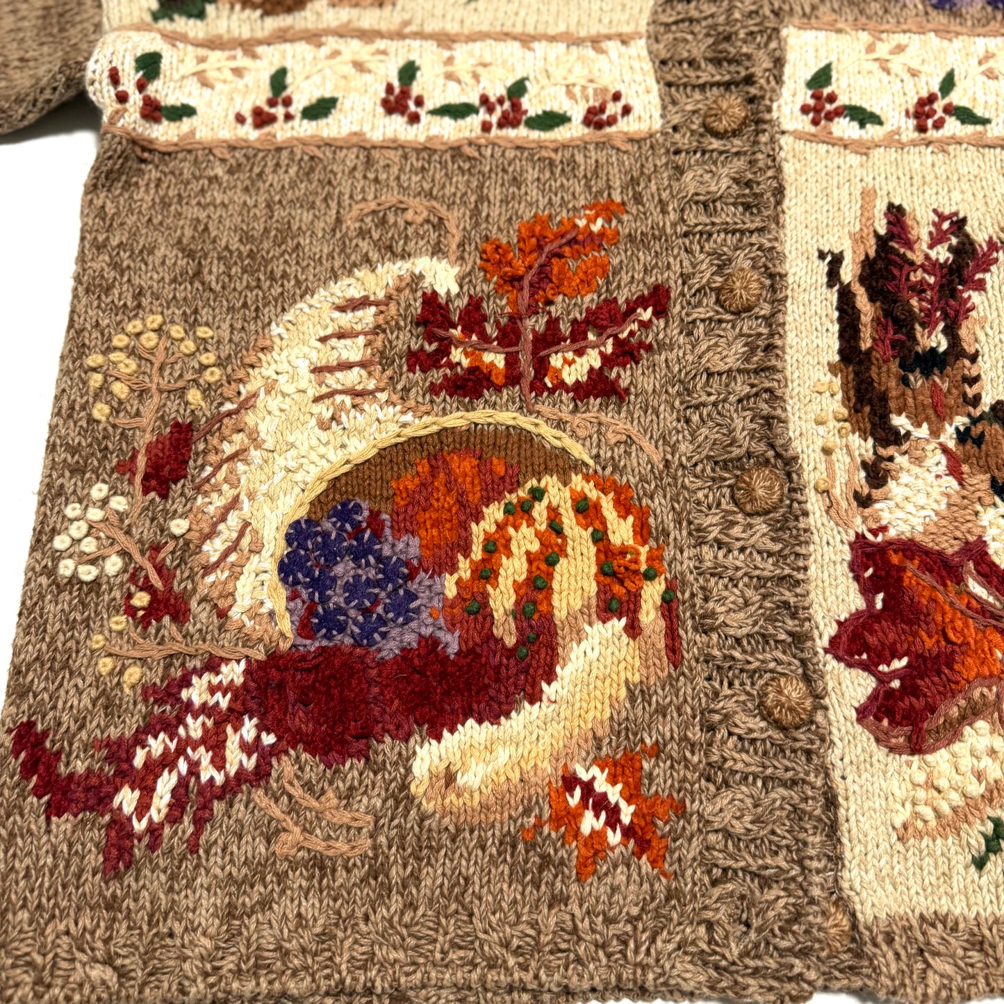 Vintage Episcia, Thanksgiving Cardigan