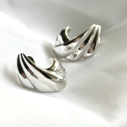 Vintage Silver Toned Earrings