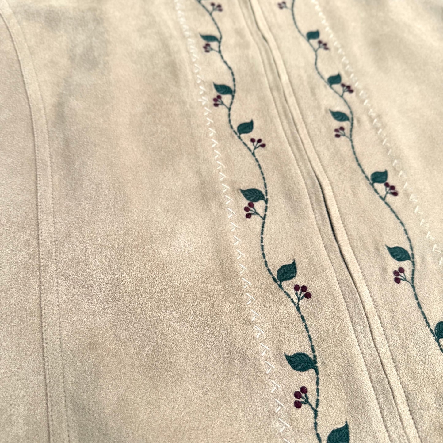 Secondhand Northern Reflections, Tan Faux Suede Vest