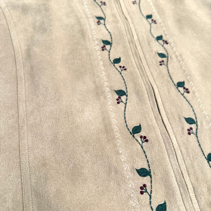Secondhand Northern Reflections, Tan Faux Suede Vest