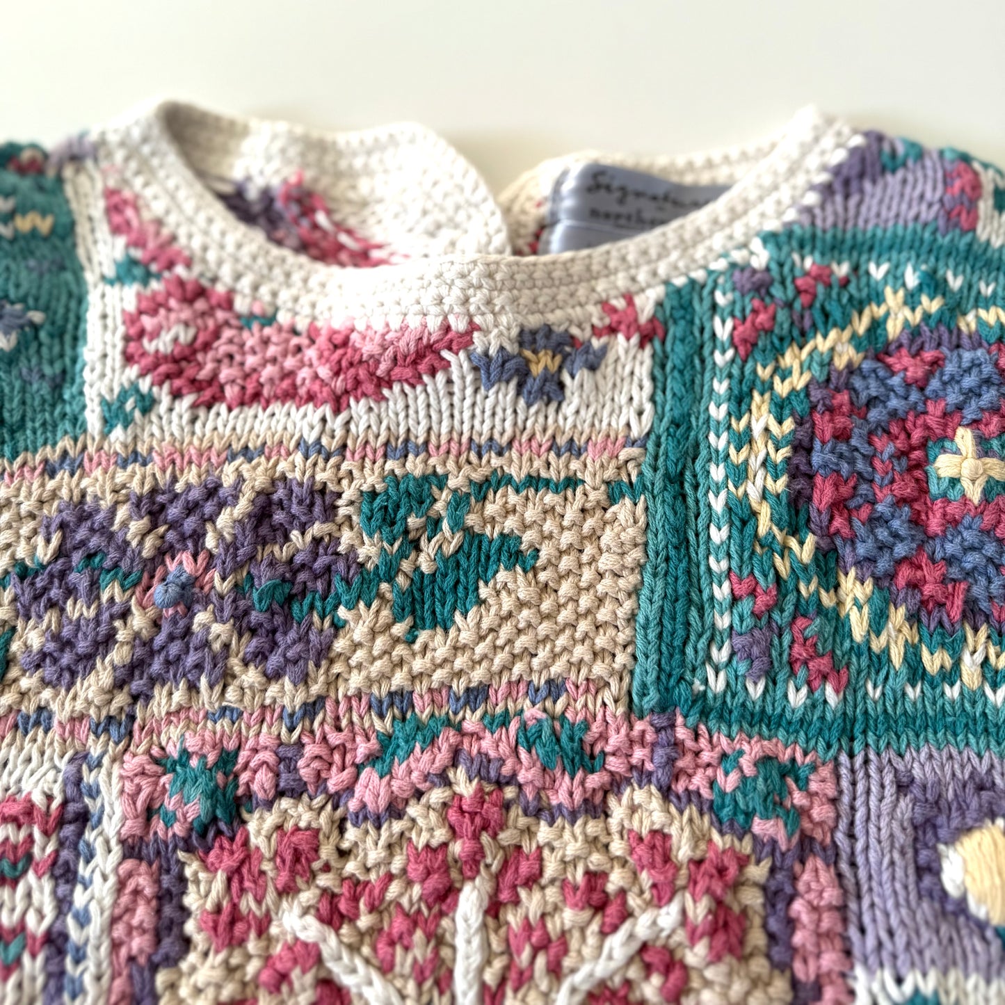 Vintage Signatures by Northern Isles, Knit by Hand Sweater