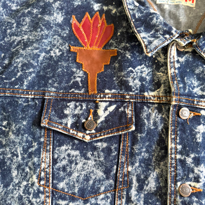 Vintage Acid Wash Denim Jacket